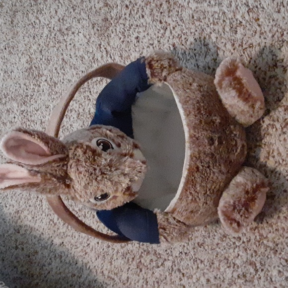 Euc! 🐣 Peter Rabbit Large Plush Easter Basket - Picture 1 of 6